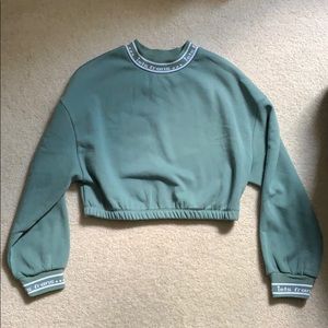 Urban Outfitters Cropped Sweatshirt - Medium